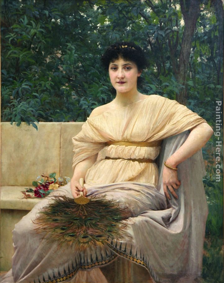 Vlaho Bukovac Young Patrician Lady